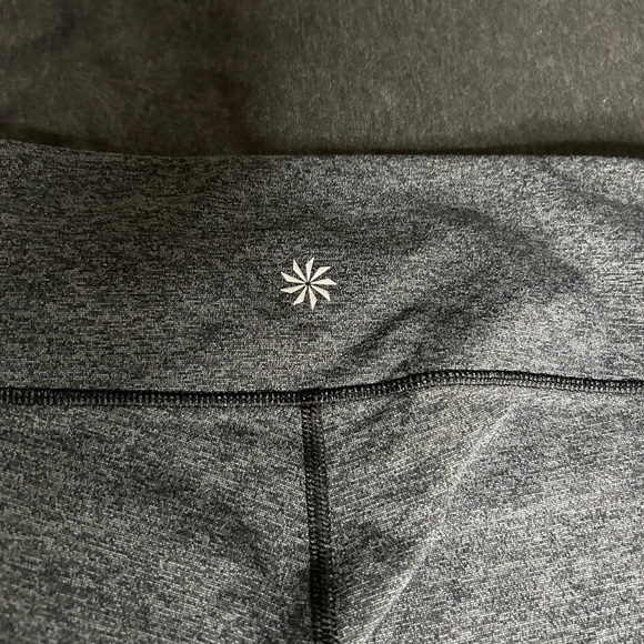 Athleta space dye heathered Capri leggings - Picture 5 of 6